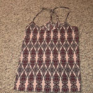 Paisley design tank top
